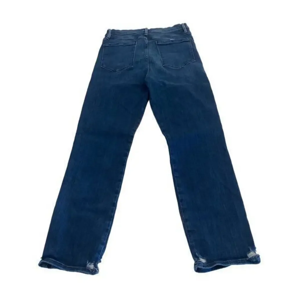FRAME Le Sylvie Crop Jeans in‎ Edgewater Chew Size 29